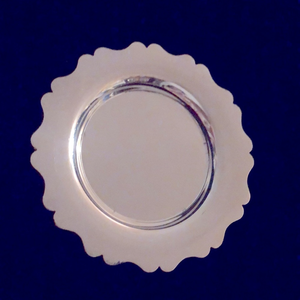 Silver Plate Coaster